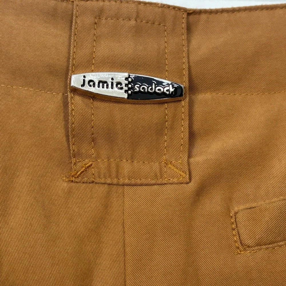 Jamie Sadock Womens Burnt Orange Tech Bermuda Shorts Size 4 Utility Golf Hiking